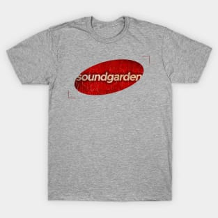 Soundgarden - simple red elips vintage T-Shirt